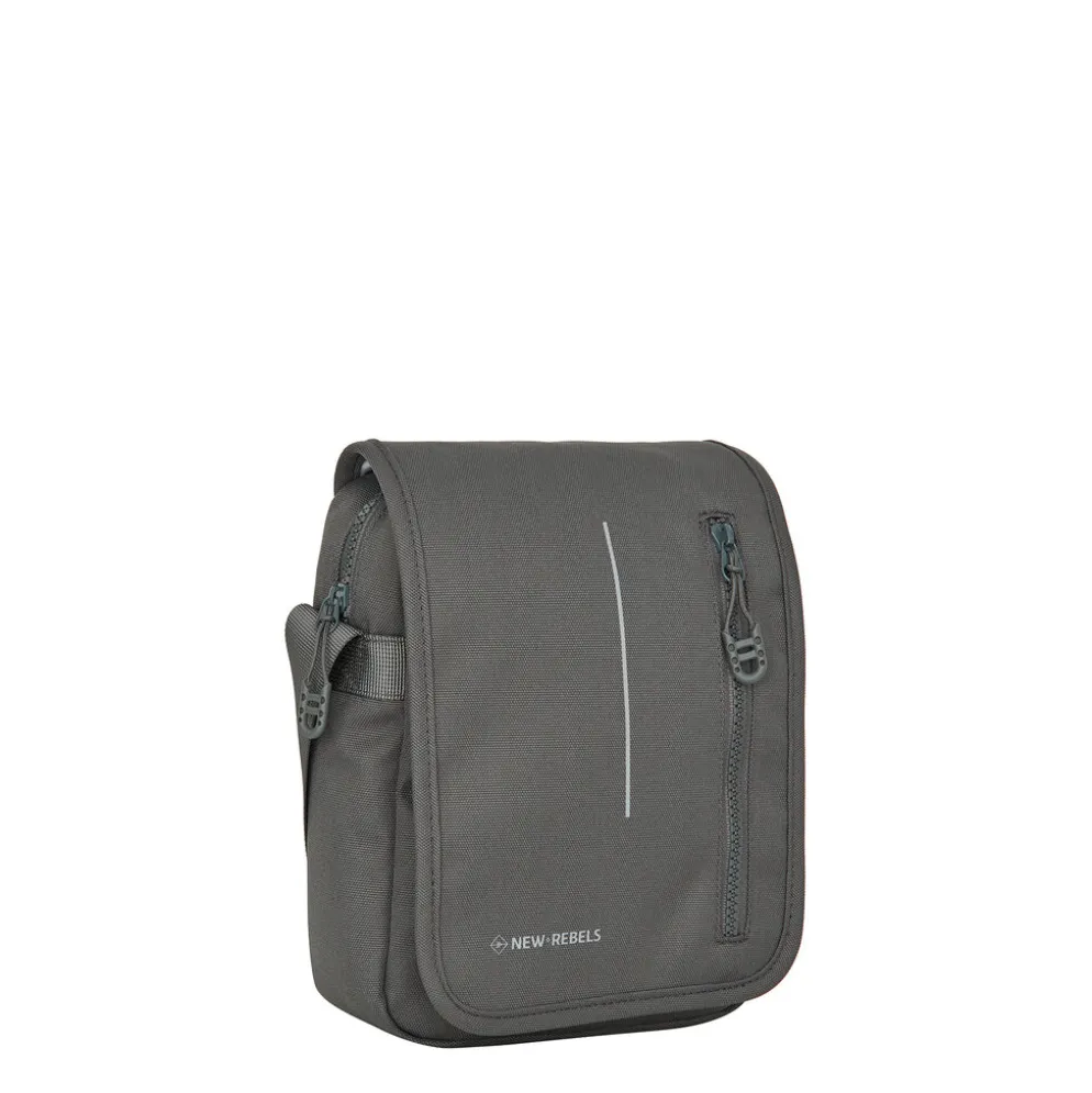 New Rebels Valor Cincinnati Flapover Antraciet – Waterbestendige Schoudertas – 2.9 L