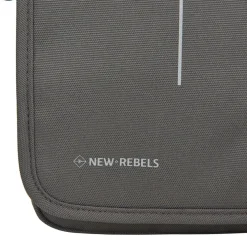 New Rebels Valor Cincinnati Flapover Antraciet – Waterbestendige Schoudertas – 2.9 L