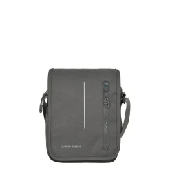 New Rebels Valor Cincinnati Flapover Antraciet – Waterbestendige Schoudertas – 2.9 L