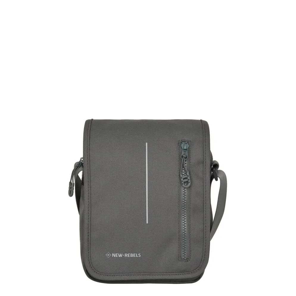 New Rebels Valor Cincinnati Flapover Antraciet – Waterbestendige Schoudertas – 2.9 L