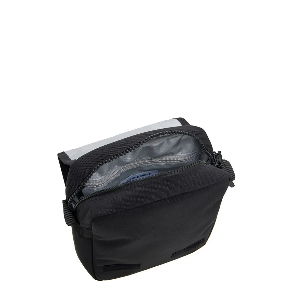 New Rebels Valor Cincinnati Flapover Black – Waterbestendige Schoudertas – 2.9 L