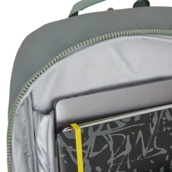New Rebels Valor Cranston Backpack – Comfortabele Waterafstotende Rugtas – 19L - Salie Green