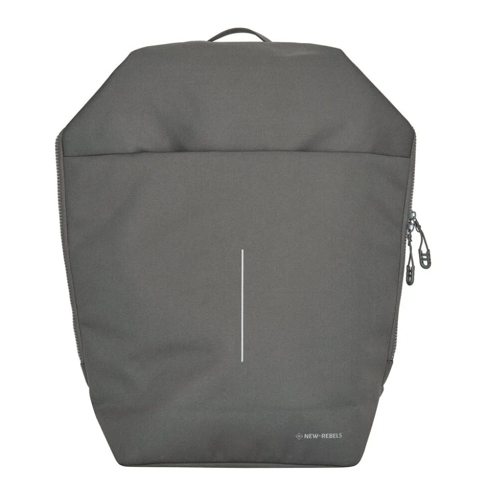 New Rebels Valor Cranston Backpack – Comfortabele Waterafstotende Rugtas – 19L - Antracite