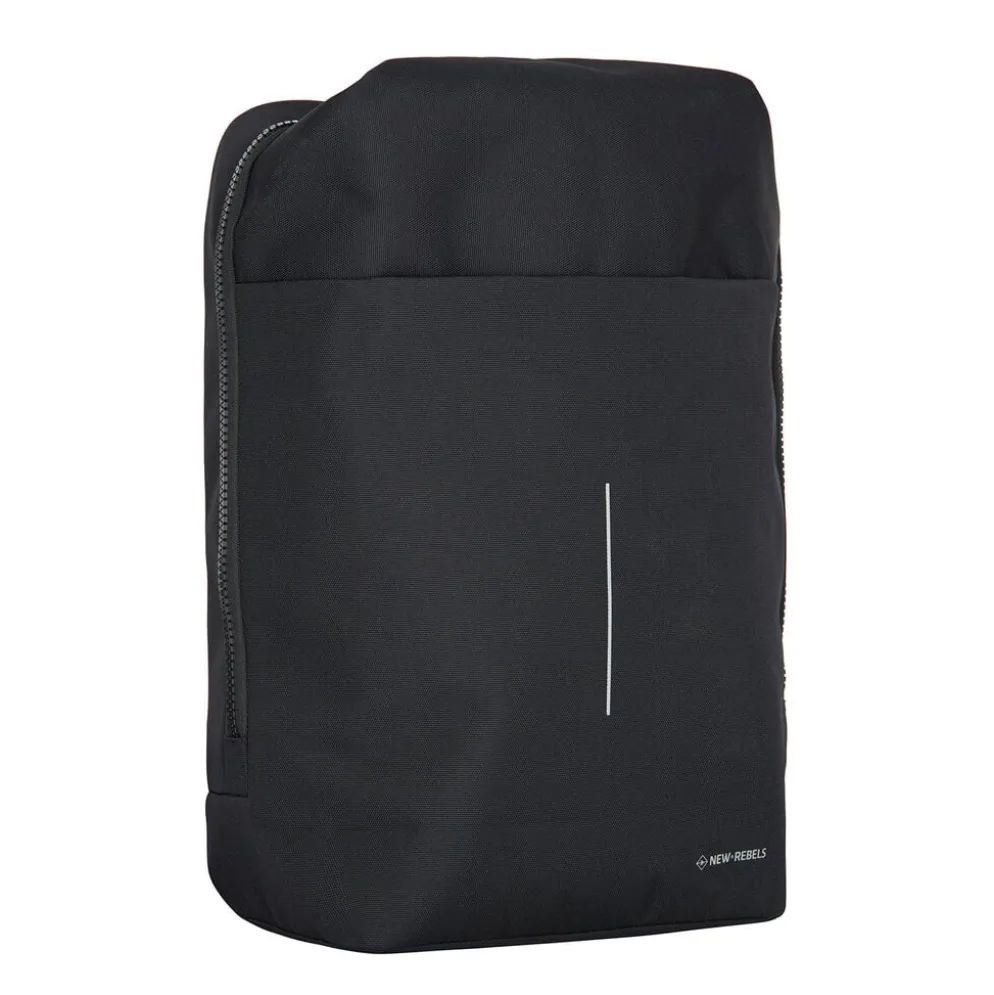 New Rebels Valor Cranston Backpack – Comfortabele Waterafstotende Rugtas – 19L - Zwart