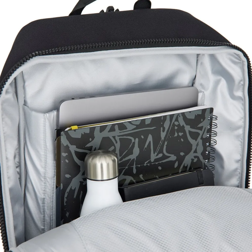 New Rebels Valor Cranston Backpack – Comfortabele Waterafstotende Rugtas – 19L - Zwart