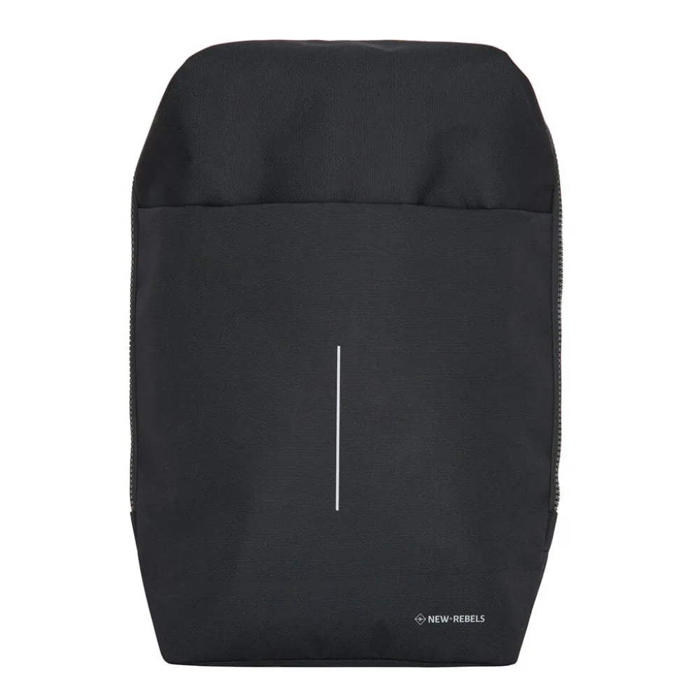 New Rebels Valor Cranston Backpack – Comfortabele Waterafstotende Rugtas – 19L - Zwart