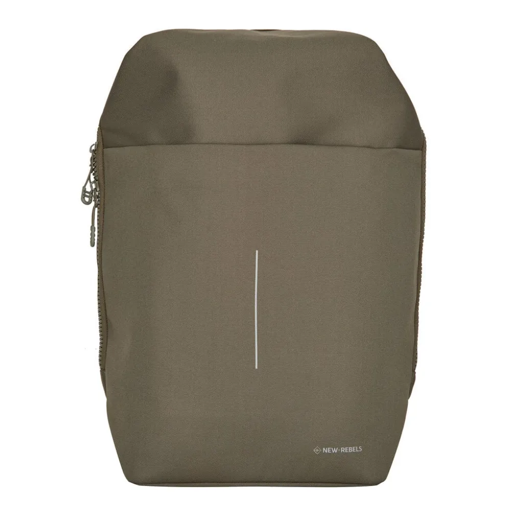 New Rebels Valor Cranston Backpack – Comfortabele Waterafstotende Rugtas – 19L - Olijf groen