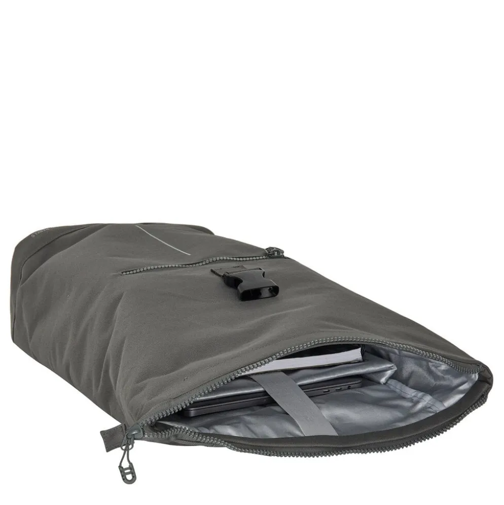 New Rebels Valor New York antracietgrijs 21L Rugzak Rolltop Waterafstotend Laptop 15,6 inch