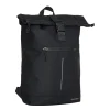 New Rebels Valor New York Zwart 21L Rugtas Rolltop Waterafstotend Laptop 15.6"
