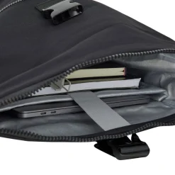 New Rebels Valor New York Zwart 21L Rugtas Rolltop Waterafstotend Laptop 15.6