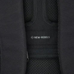 New Rebels Valor New York Zwart 21L Rugtas Rolltop Waterafstotend Laptop 15.6