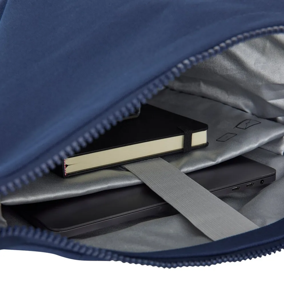 New Rebels Valor New York Navy blauw 21L Rugtas Rolltop Waterafstotend Laptop 15.6"