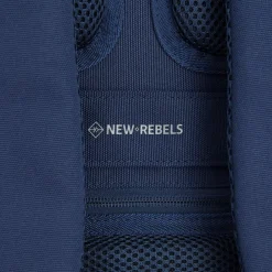 New Rebels Valor New York Navy blauw 21L Rugtas Rolltop Waterafstotend Laptop 15.6