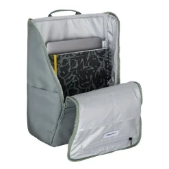 New Rebels Valor Westerly Backpack Rugzak 14L Schooltas Werktas Laptop 14 inch PU Polyester Salie Groen