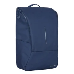 New Rebels Valor Westerly Backpack Rugzak 14L Schooltas Werktas Laptop 14 inch PU Polyester Navy