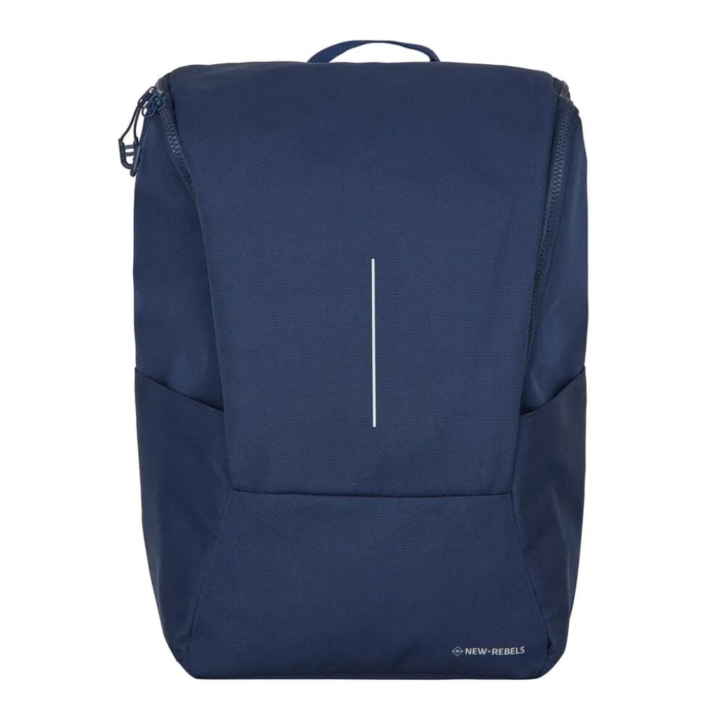 New Rebels Valor Westerly Backpack Rugzak 14L Schooltas Werktas Laptop 14 inch PU Polyester Navy