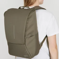 New Rebels Valor Westerly Backpack Rugzak 14L Schooltas Werktas Laptop 14 inch PU Polyester Olive
