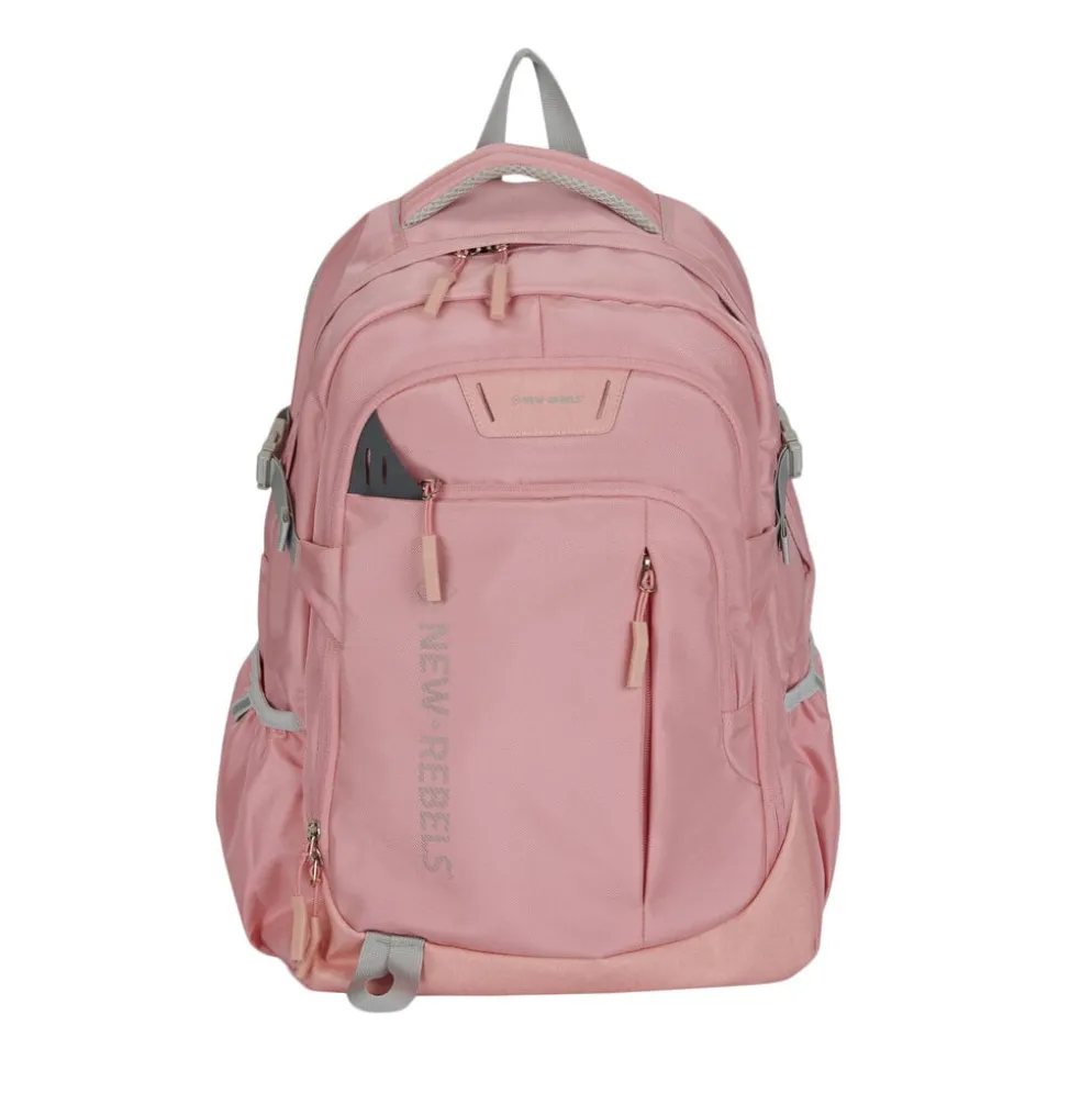 New Rebels Vince Baldwin Roze 33L Rugtas Waterafstotend Laptop 15.6"