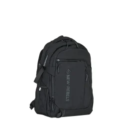 New Rebels Vince Baldwin Zwart 33L Rugtas Waterafstotend Laptop 15.6"