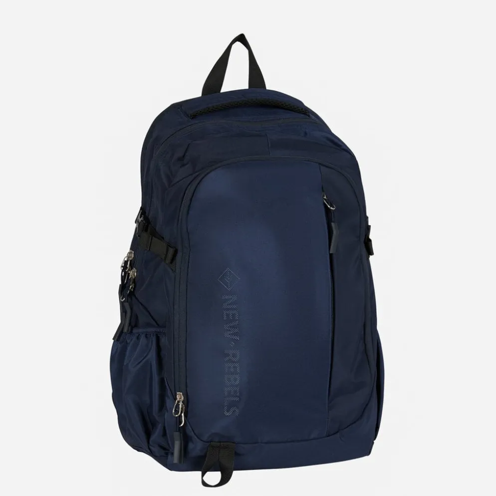 New Rebels Vince Gilbert Navy Blauw 27L Rugtas Waterafstotend Laptop 15.6"