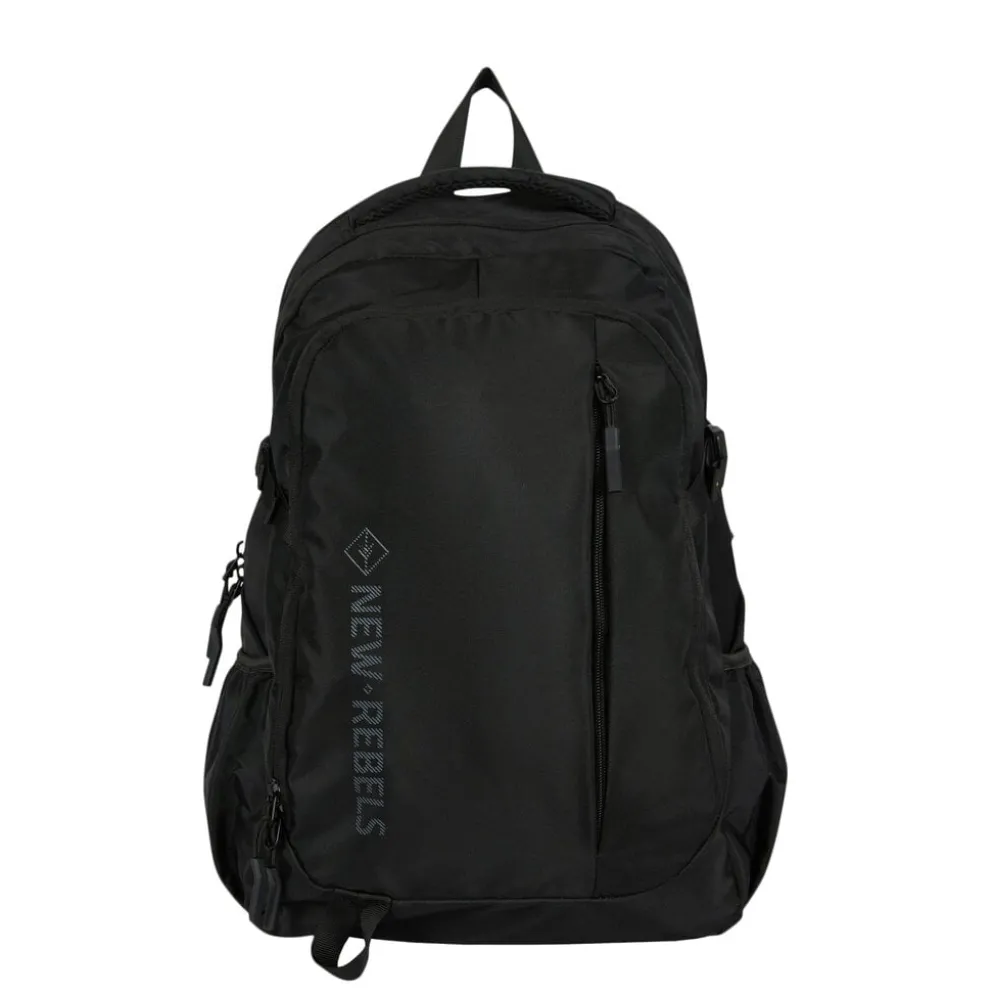 New Rebels Vince Gilbert Zwart 27L Rugtas Waterafstotend Laptop 15.6"
