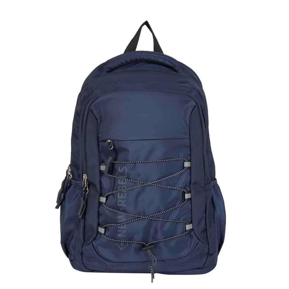 New Rebels Vince Leander Navy Blauw 27L Rugtas Waterafstotend Laptop 14"