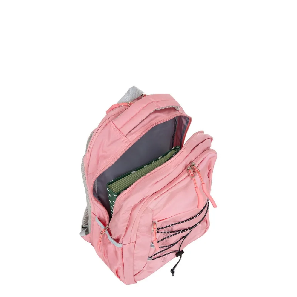 New Rebels Vince Leander Roze 27L Rugtas Waterafstotend Laptop 14"