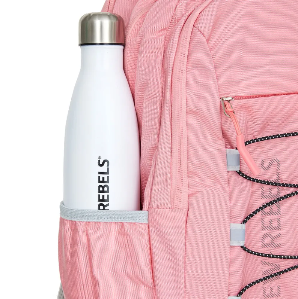 New Rebels Vince Leander Roze 27L Rugtas Waterafstotend Laptop 14"