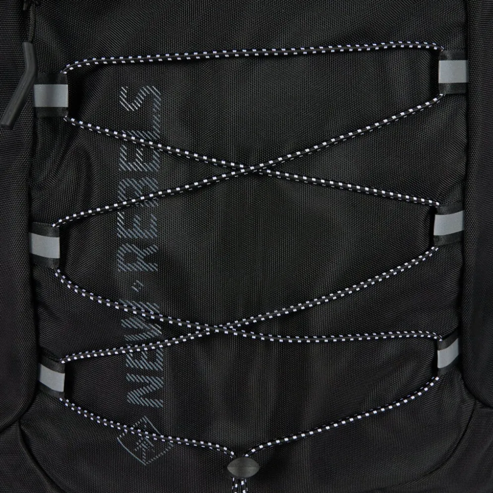 New Rebels Vince Leander Zwart 27L Rugtas Waterafstotend Laptop 14"