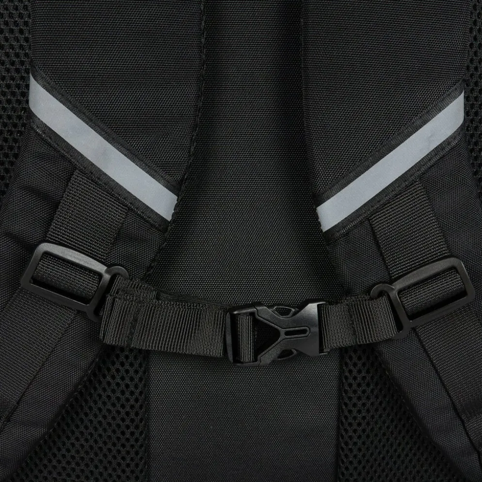 New Rebels Vince Leander Zwart 27L Rugtas Waterafstotend Laptop 14"