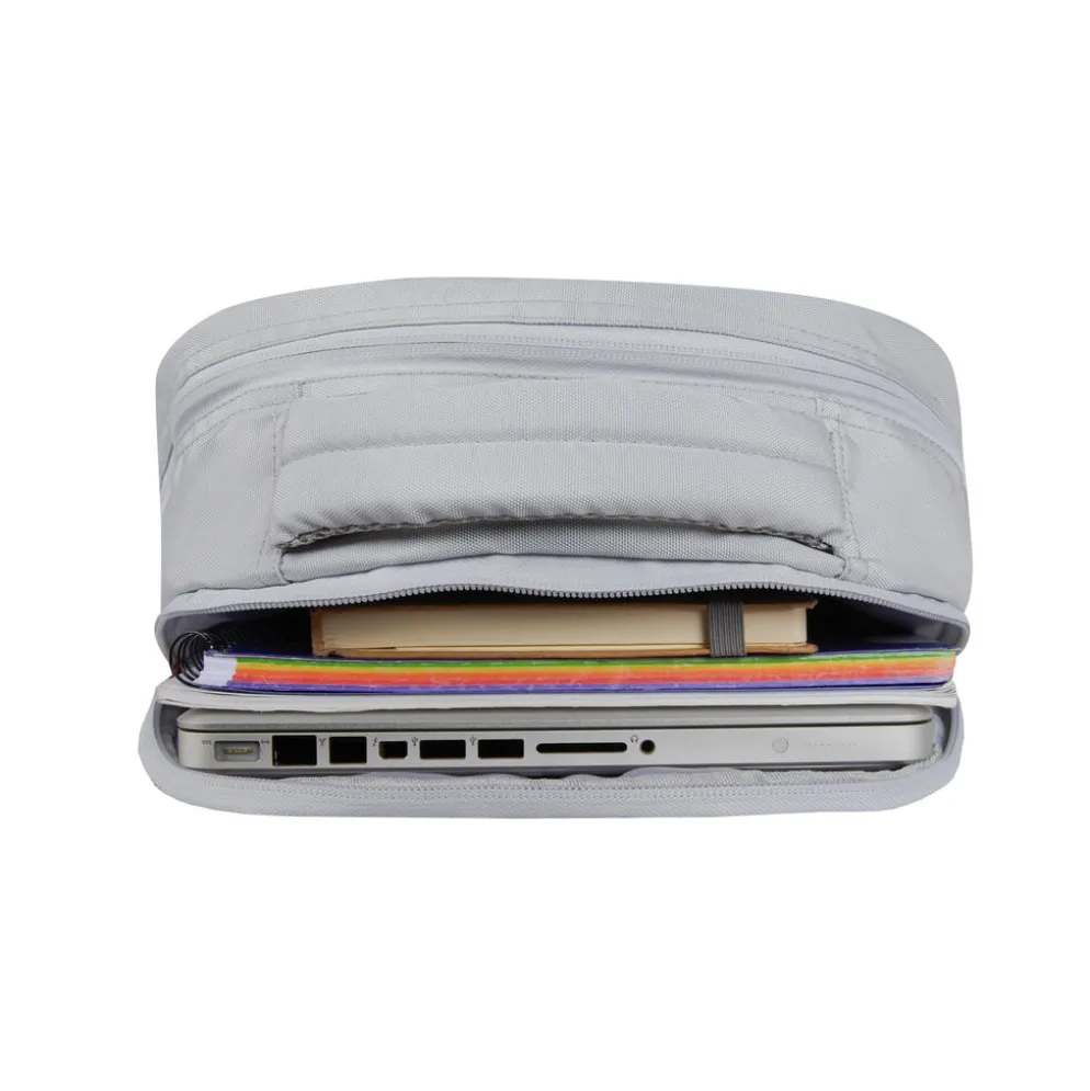 New Rebels Vince Leander Lichtgrijs 27L Rugtas Waterafstotend Laptop 14"