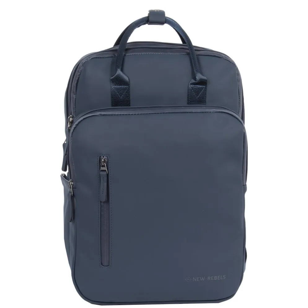 New Rebels William Milwaukee Navy 18L Rugzak Waterafstotend Laptop 15.6"