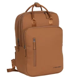 New Rebels William Milwaukee Cognac 18L Rugzak Waterafstotend Laptop 15.6"