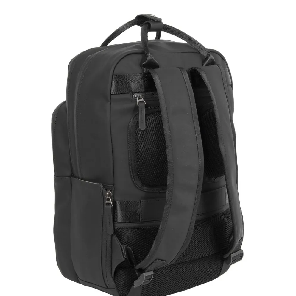New Rebels William Milwaukee Zwart 18L Rugzak Waterafstotend Laptop 15.6"
