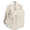 New Rebels William Milwaukee 18 L Laptoprugzak – Waterafstotend PU, Geschikt voor 15,6″ Laptop – Beige