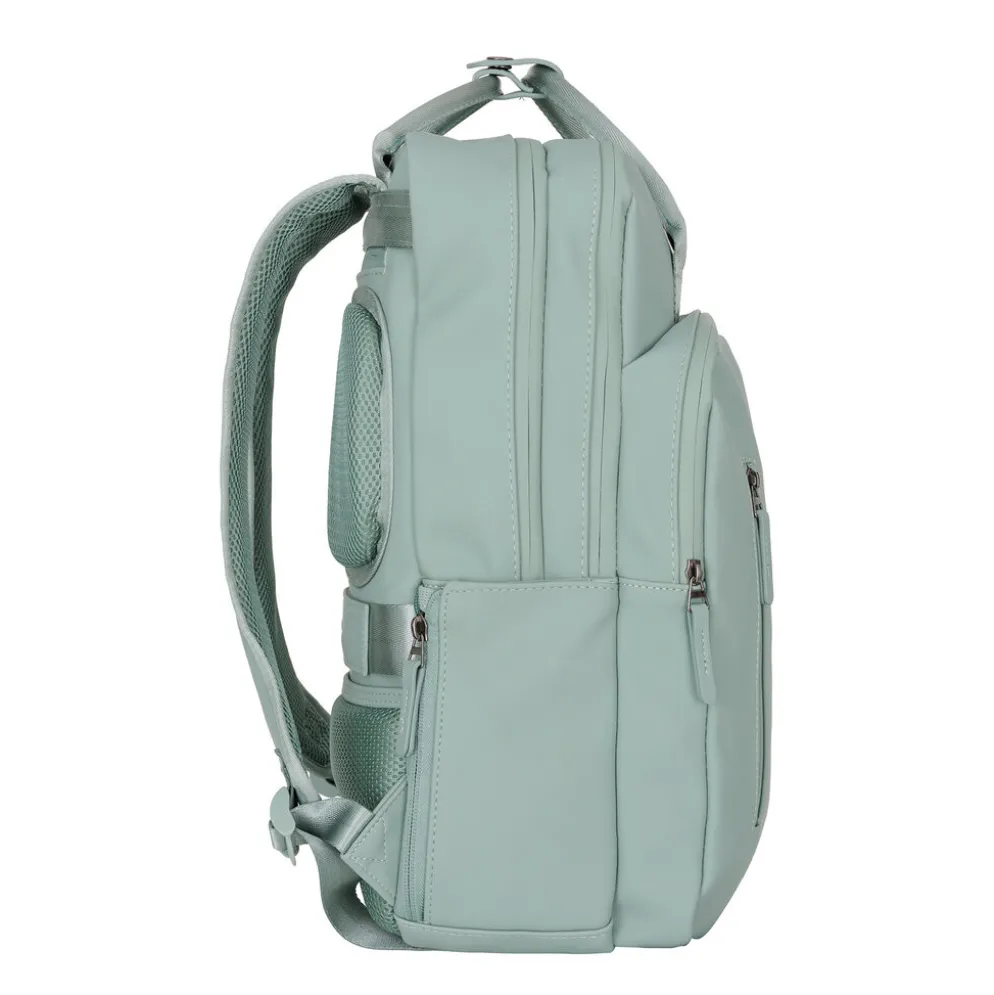 New Rebels William Milwaukee Salie Green 18L Rugzak Waterafstotend Laptop 15.6"
