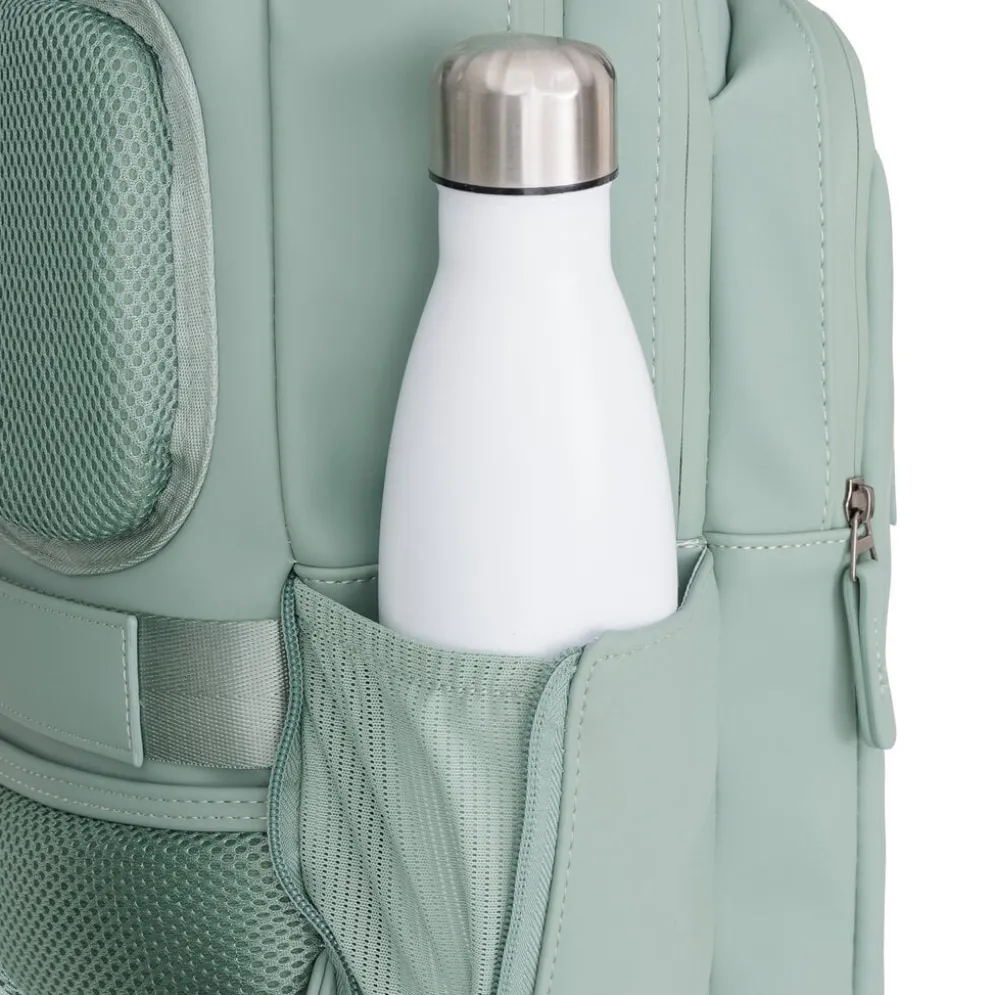New Rebels William Milwaukee Salie Green 18L Rugzak Waterafstotend Laptop 15.6"