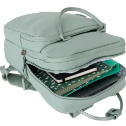 New Rebels William Milwaukee Salie Green 18L Rugzak Waterafstotend Laptop 15.6