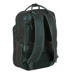 New Rebels William Milwaukee Metallic Groen 18L Rugzak Waterafstotend Laptop 15.6"