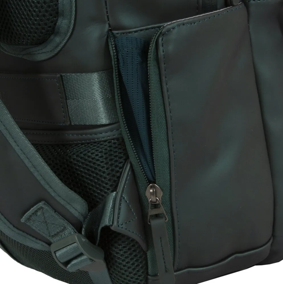 New Rebels William Milwaukee Metallic Groen 18L Rugzak Waterafstotend Laptop 15.6"