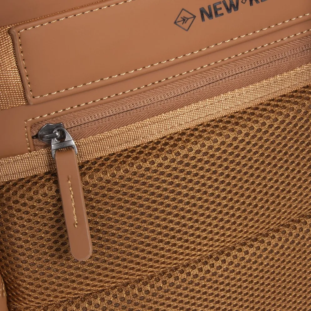 New Rebels William Riverside Cognac 19L Rugzak Waterafstotend Laptop 15.6"