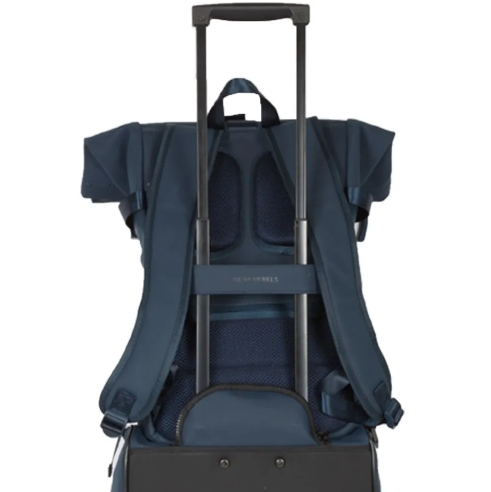 New Rebels William Riverside Navy 19L Rugzak Waterafstotend Laptop 15.6"