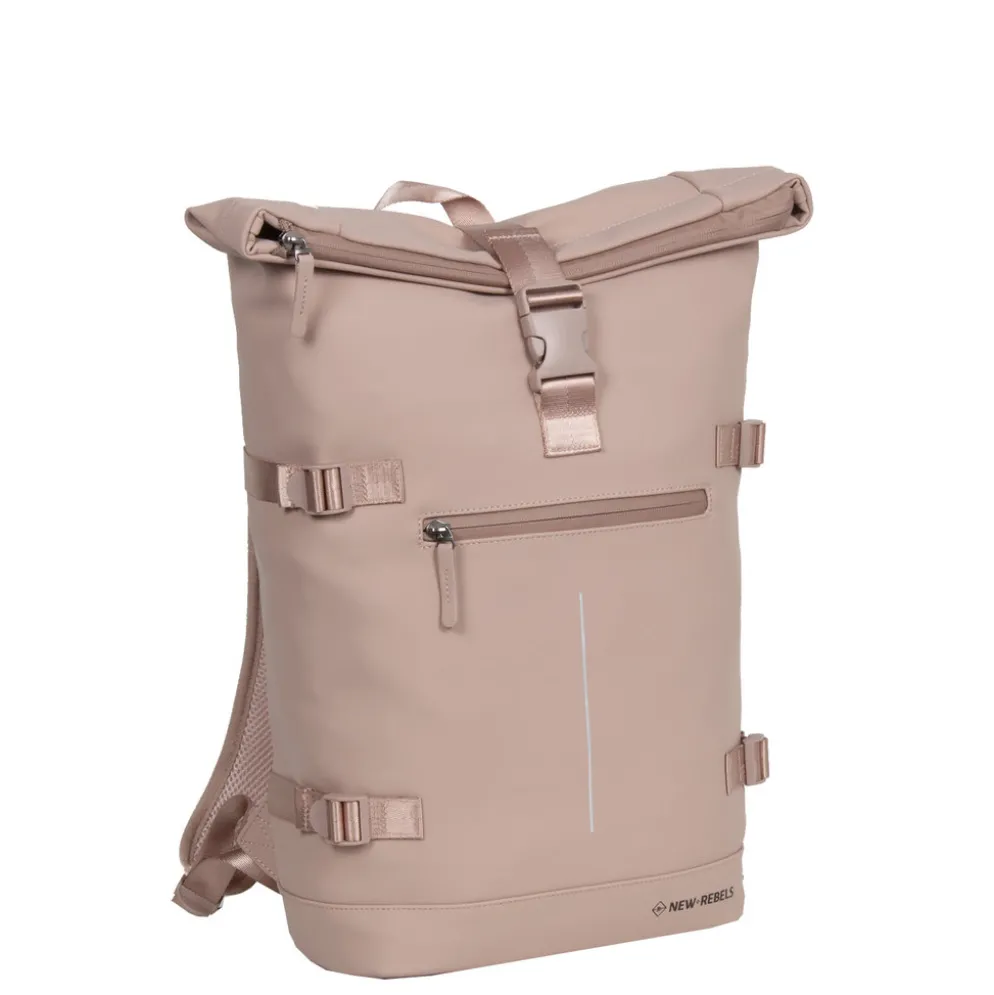 New Rebels William Riverside Oudroze 19L Rugzak Waterafstotend Laptop 15.6"