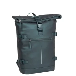 New Rebels William Riverside Metallic Green 19L Rugzak Waterafstotend Laptop 15.6"