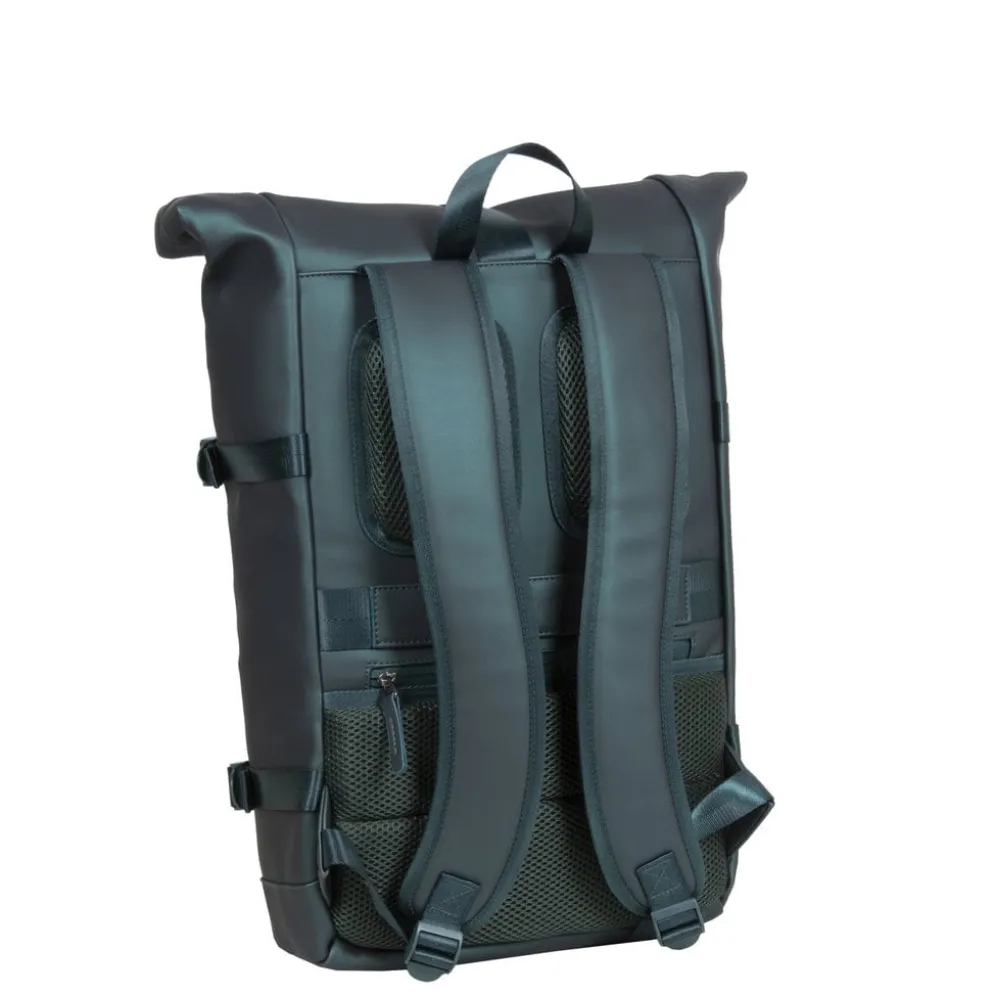 New Rebels William Riverside Metallic Green 19L Rugzak Waterafstotend Laptop 15.6"