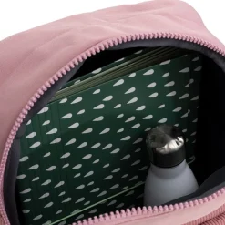 Springfield Los Angeles Ribbi Rugzak 13L – Stevig Rib Polyester – Lichtgewicht Schooltas & Werktas - Old Pink